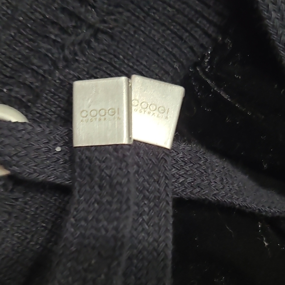 COOGI Black Velour Joggers (Rare) - Picture 7 of 16